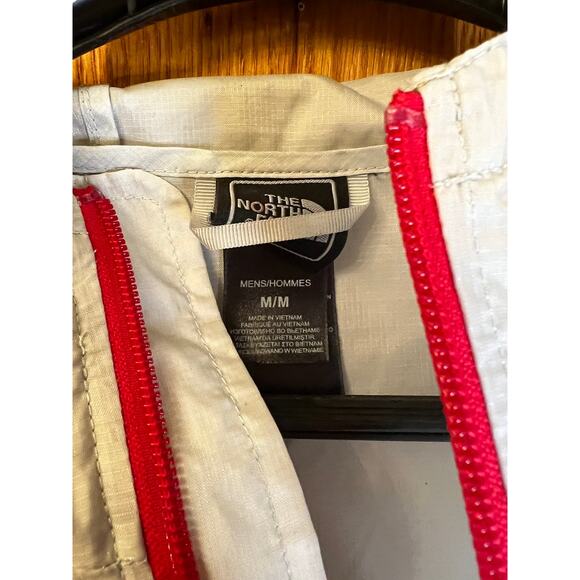 North Face Silver/Red Windbreaker - Picture 3 of 4